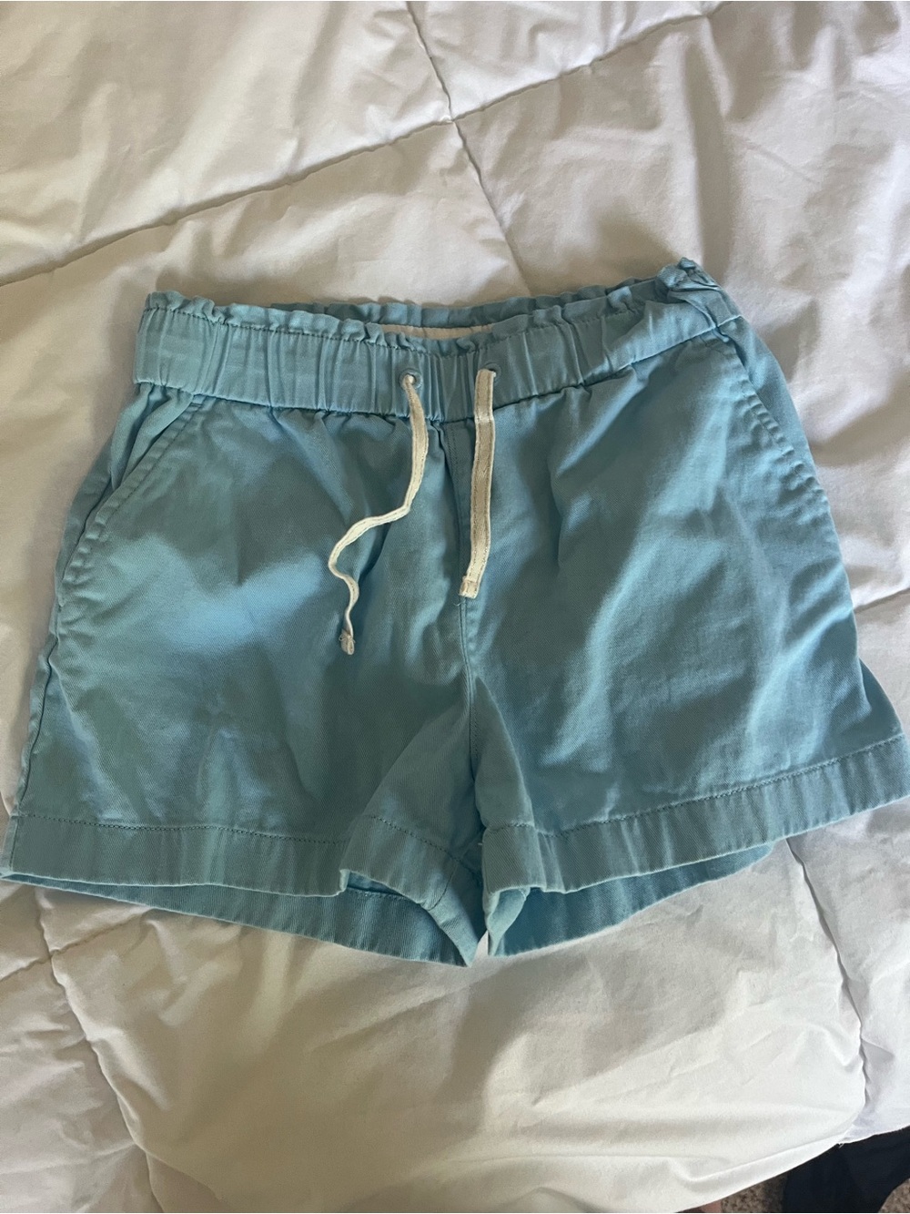 Crewcuts Light Blue Drawstring Shorts